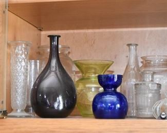 Glass Vases & Bottles