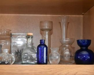 Glass Vases & Bottles