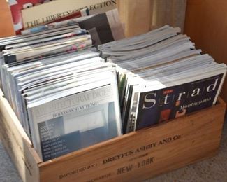 Magazines - Architectural Digest, Strad, Cooking, Home & Garden