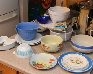 Mixing Bowls, Serving, China, Dishes, Etc.
