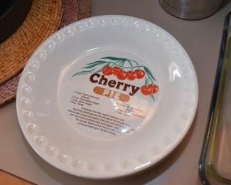 Cherry Pie Plate