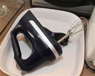 Hand Mixer, Baking Dish