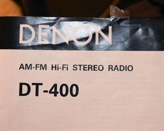 Denon AM-FM Stereo Radio