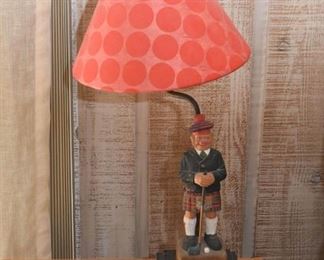Novelty Table Lamp - Golfer