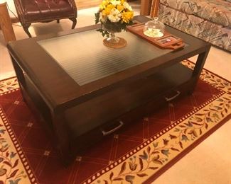 Large microscope slide -- or coffee table