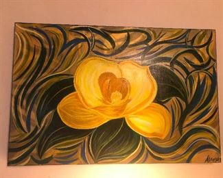 Georgia O'Keefe disciple painting