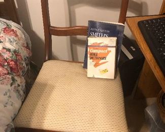 Antique chair wants you to enrich yourself