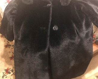 Vintage fake-fur coat really stunning