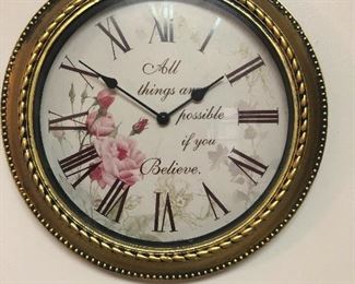 10 minutes to closing time. 