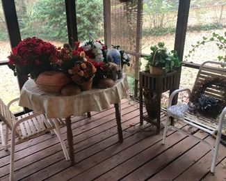 table of autopsy leftovers