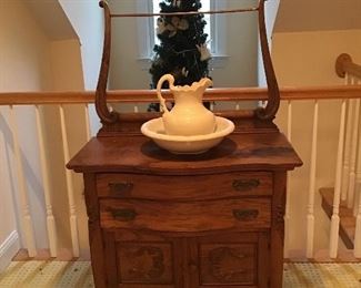 Original antique washstand