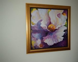 "Surrender" By Simon Bull 2006 33" X 33" Giclee In Color On Canvas with Hand Embellishment Signed In Ink.