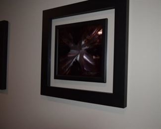 "Mini Burst Purple" By Chris Derubeis 2015 11" X 12"