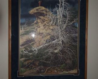 "Prayer For The Wild Things" Bev Doolittle 28" X 22"