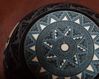 Blackmore Hummingbird Pottery Signature