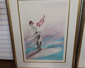 "High Finish" 285/600 By Filloneau. Seriograph 26" X 34"