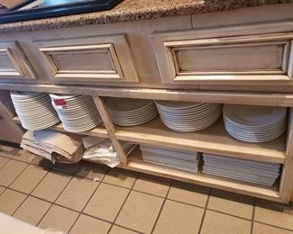 Lot of dinner plates