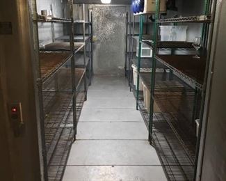 Contents of walk in cooler