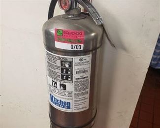 Class K fire extinguisher