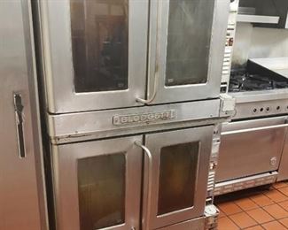 Blodgett double electric convection ovens