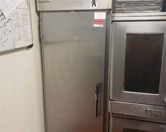 Stainless one door cooler