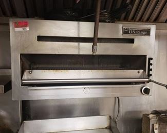 US range gas salamander