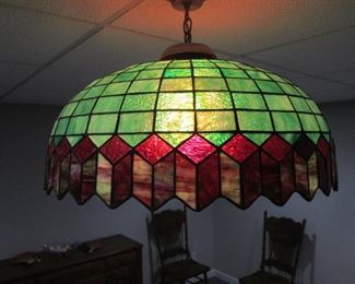 Lead Glass Hanging Light