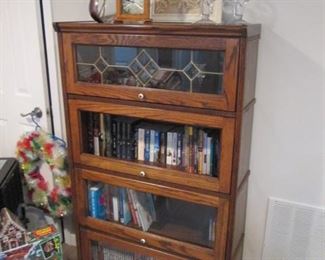 Oak Barrister Book Case