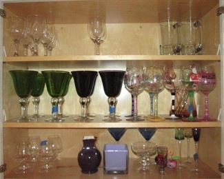 Assortment Wine Glasses