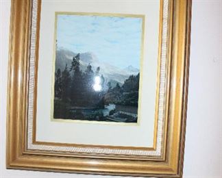 framed art