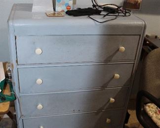 blue chest drawers