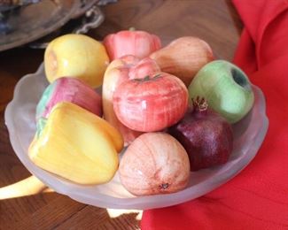ceramic fruit