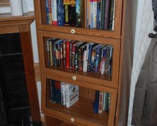 Barrister Shelf tons of books many on antiques and collectibles SOLD