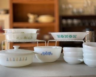 Vintage FireKing and Glasbake