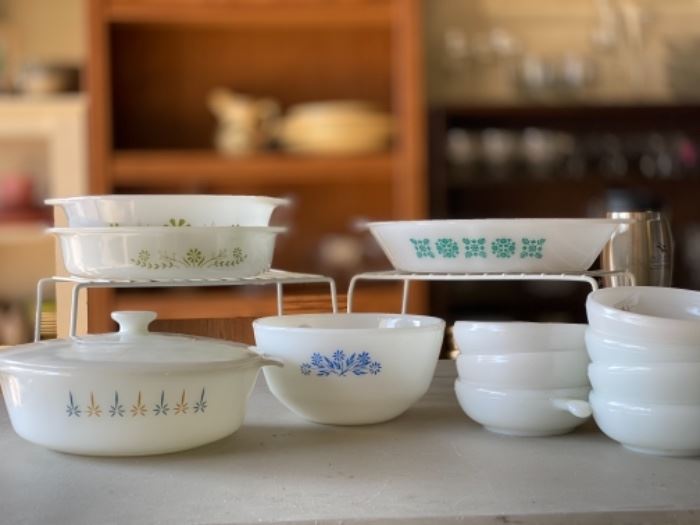 Vintage FireKing and Glasbake