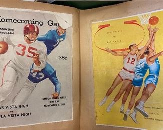 1950s Coca Cola Football Program