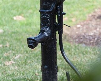 Antique French water pump 19th century