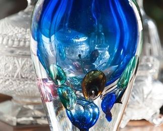 Jean Claude Navaro vase, 11"
