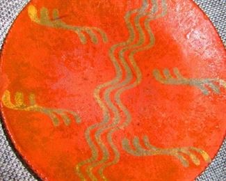 Redware Ceramic Dish