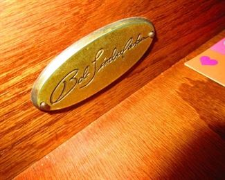 Detail of Bob Timberlake Cherry One-Drawer Table