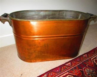 Antique Copper Wash Tub