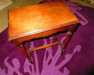 Accent Table and Accent Finish