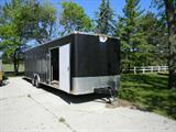 28 FOOT 2 CAR TRAILER TEAM SPIRIT