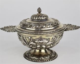 Dutch Silver Brandy Bowl