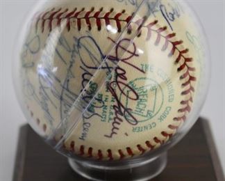 NY Yankees Signed Baseball 1973