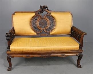 French Settee c. 1880