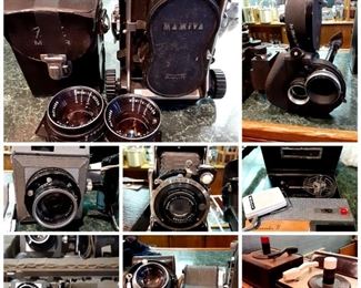 Vintage still & moving picture cameras & accessories 