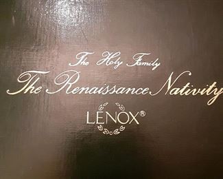 Complete set of Nativity by Lenox...new in box 