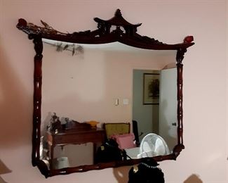 Asian style mirror