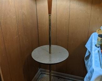 Mid-century lamp table
